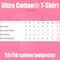 Gildan Men's Ultra Cotton Short Sleeve T-Shirt, Adult Safety Pink Color (2–14 Pack) Craft Bundle S-5XL